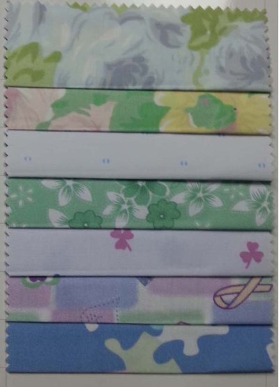 DG- SNYU 粉紅楓葉T/C 23*23/104*61 玫紅紫荊花32*32/130*70 耐漂白水 耐氯漂 制服 Anti bleaching bleaching resistant 細節-1